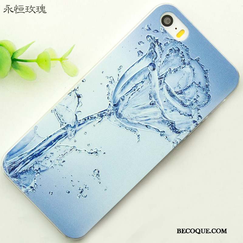 iPhone 5/5s Gaufrage Étui Dessin Animé Coque Créatif Protection