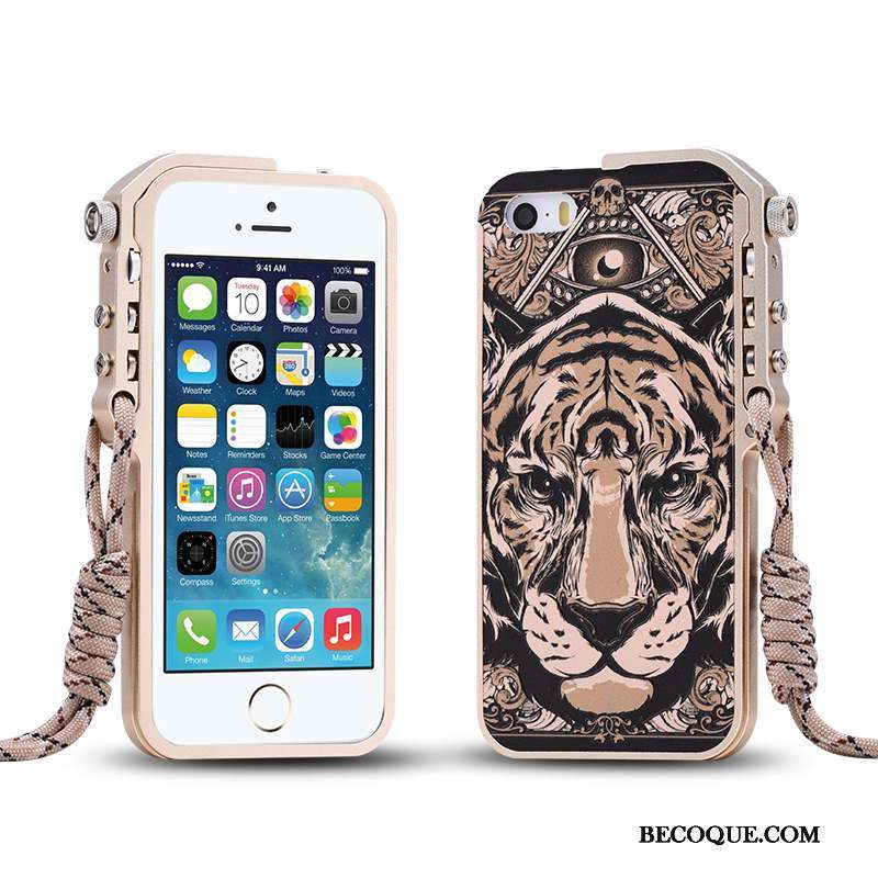 iPhone 5/5s Incassable Bleu Coque De Téléphone Étui Border Protection