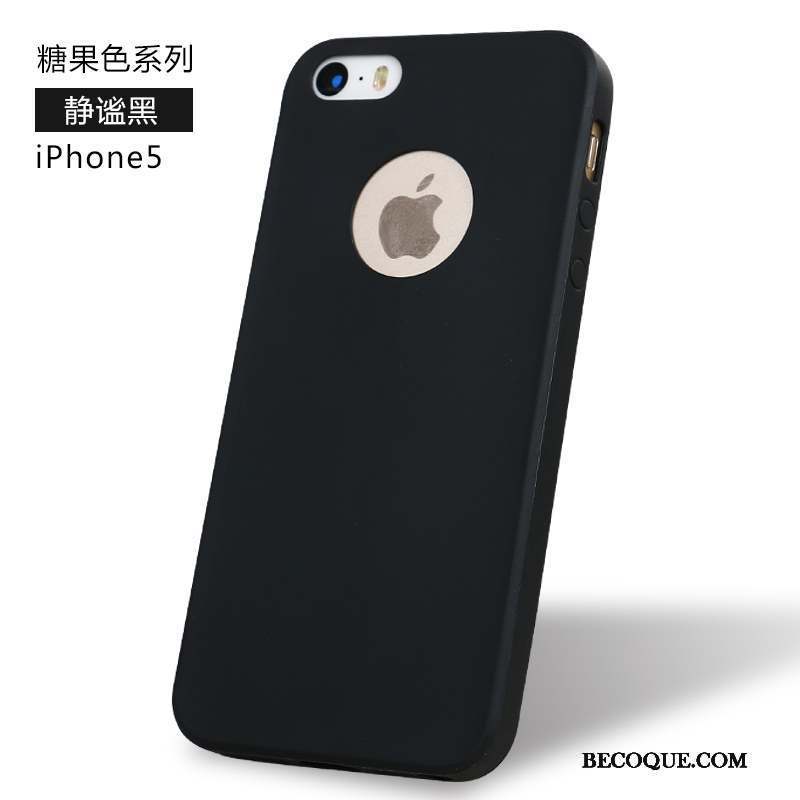 iPhone 5/5s Incassable Coque Tout Compris Fluide Doux Rouge De Téléphone
