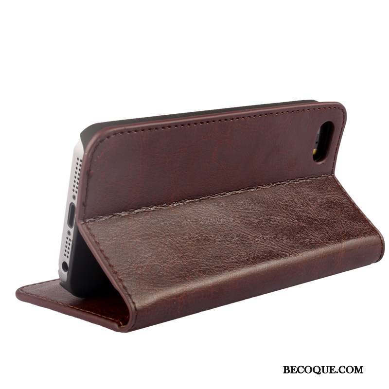 iPhone 5/5s Incassable Modèle Fleurie Étui En Cuir Housse Protection Coque