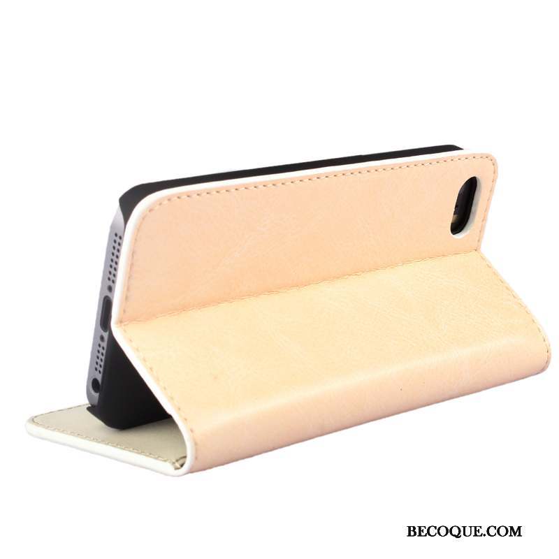 iPhone 5/5s Incassable Modèle Fleurie Étui En Cuir Housse Protection Coque