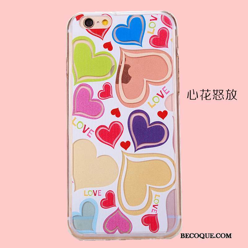 iPhone 5/5s Multicolore Gaufrage Fluide Doux Incassable Sac Coque De Téléphone