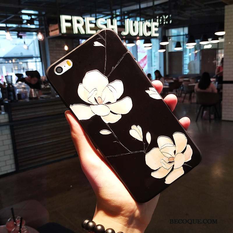 iPhone 5/5s Tendance Créatif Fluide Doux Coque De Téléphone Personnalité Étui