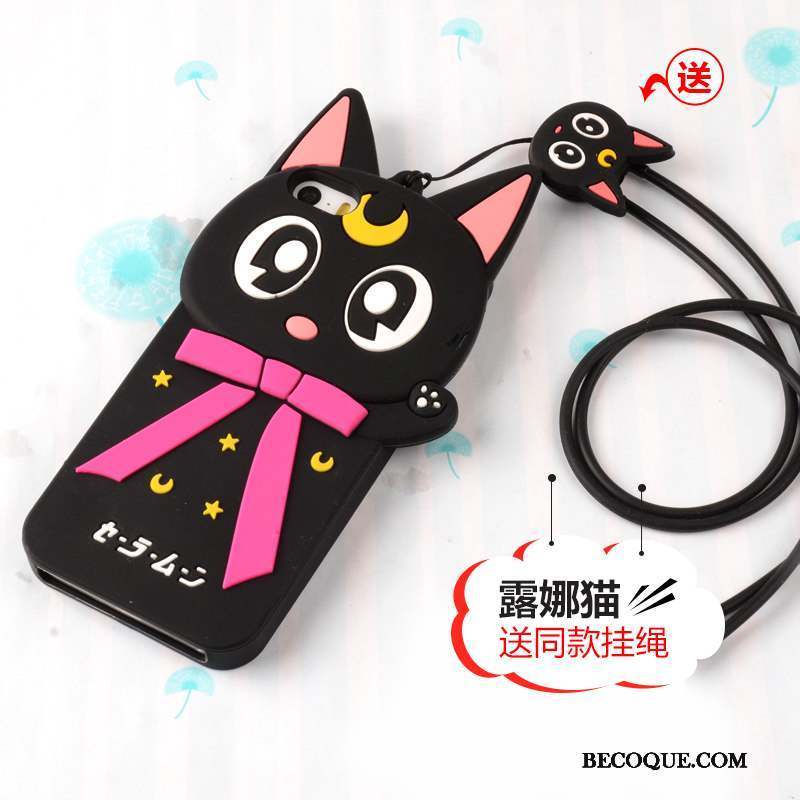 iPhone 5/5s Tout Compris Charmant Coque De Téléphone Dessin Animé Silicone Incassable