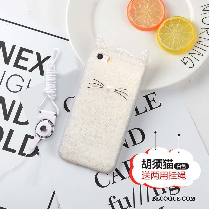 iPhone 5/5s Tout Compris Charmant Coque De Téléphone Dessin Animé Silicone Incassable