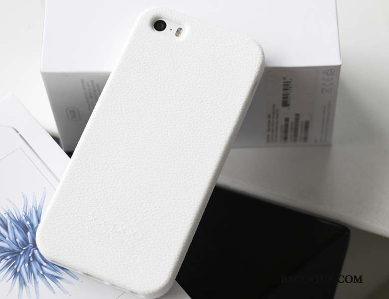 iPhone 5/5s Téléphone Portable Tissu Coque De Téléphone Silicone Vert Protection
