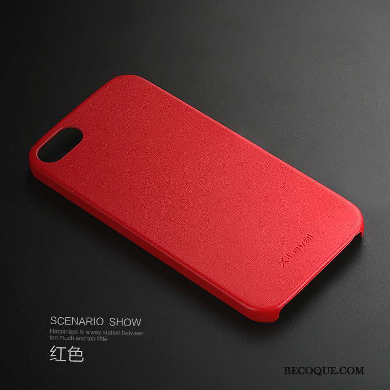 iPhone 5/5s Téléphone Portable Étui En Cuir Protection Coque Clair De Téléphone