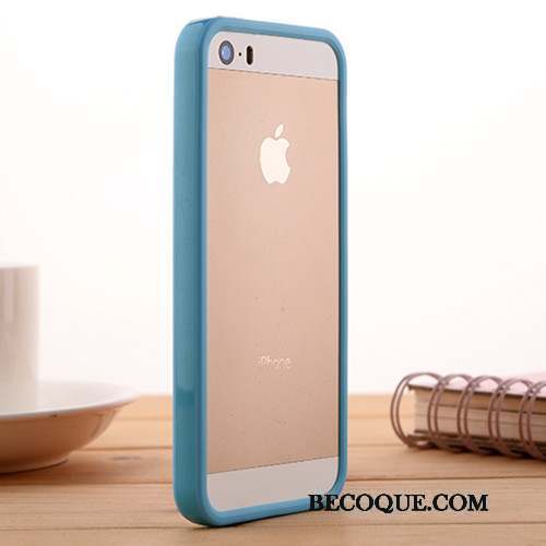 iPhone 5/5s Étui Protection Vert Coque De Téléphone Silicone Fluide Doux