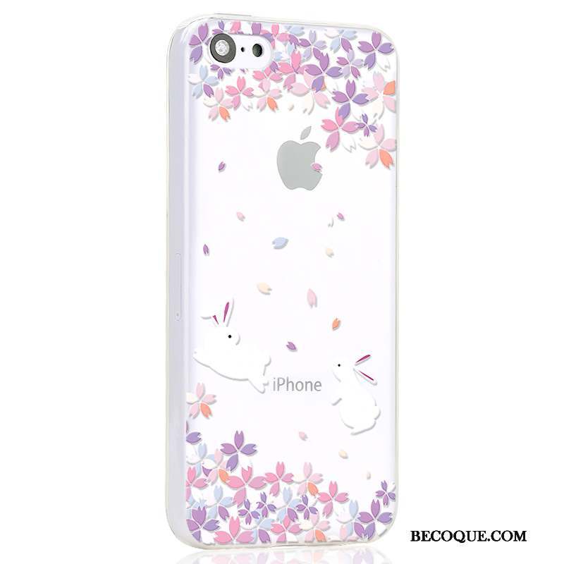 iPhone 5c Charmant Jaune Dessin Animé Coque De Téléphone Couvercle Arrière Incassable