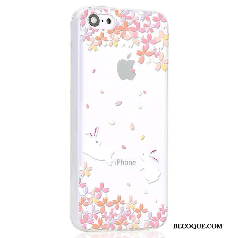 iPhone 5c Charmant Jaune Dessin Animé Coque De Téléphone Couvercle Arrière Incassable