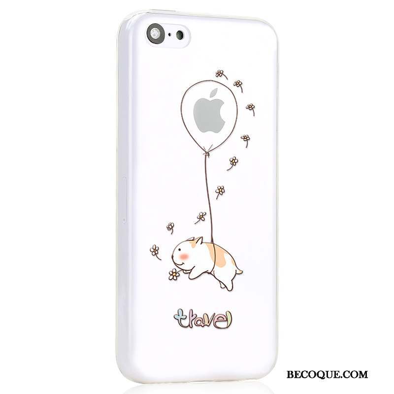 iPhone 5c Charmant Jaune Dessin Animé Coque De Téléphone Couvercle Arrière Incassable