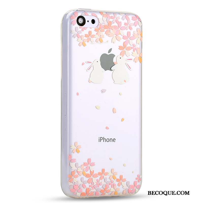 iPhone 5c Charmant Jaune Dessin Animé Coque De Téléphone Couvercle Arrière Incassable