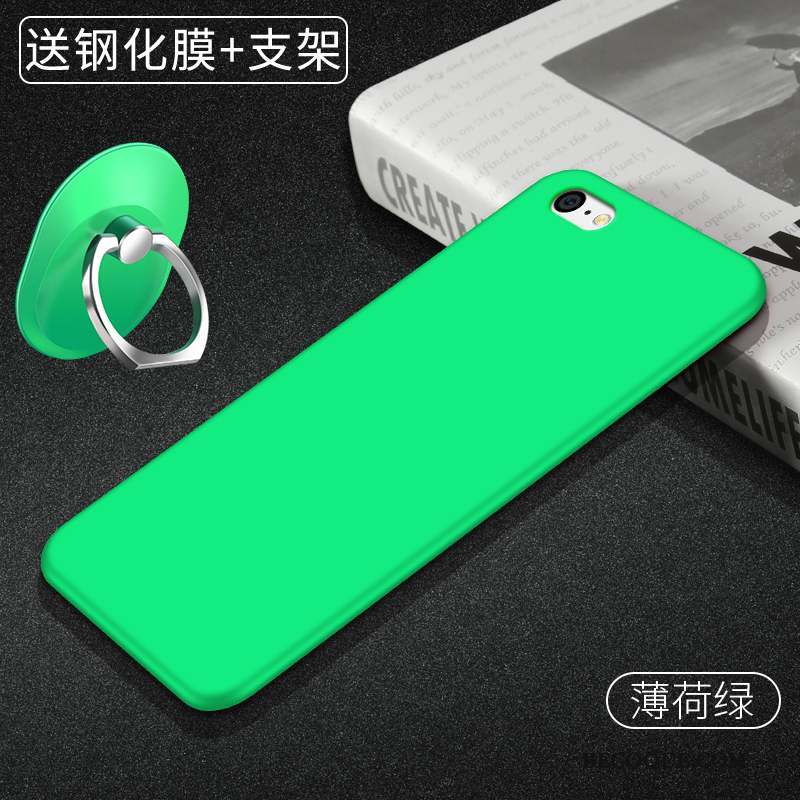 iPhone 5c Coque De Téléphone Fluide Doux Incassable Étui Légères Vert Foncé
