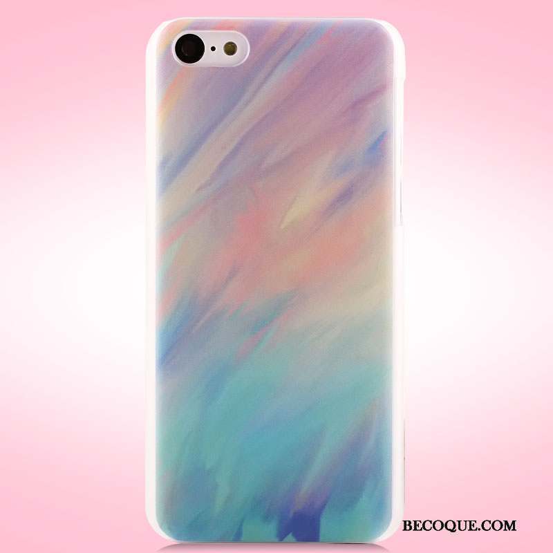 iPhone 5c Coque De Téléphone Multicolore Étui Protection Peinture Difficile