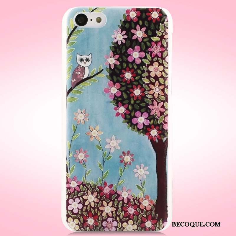 iPhone 5c Coque De Téléphone Multicolore Étui Protection Peinture Difficile