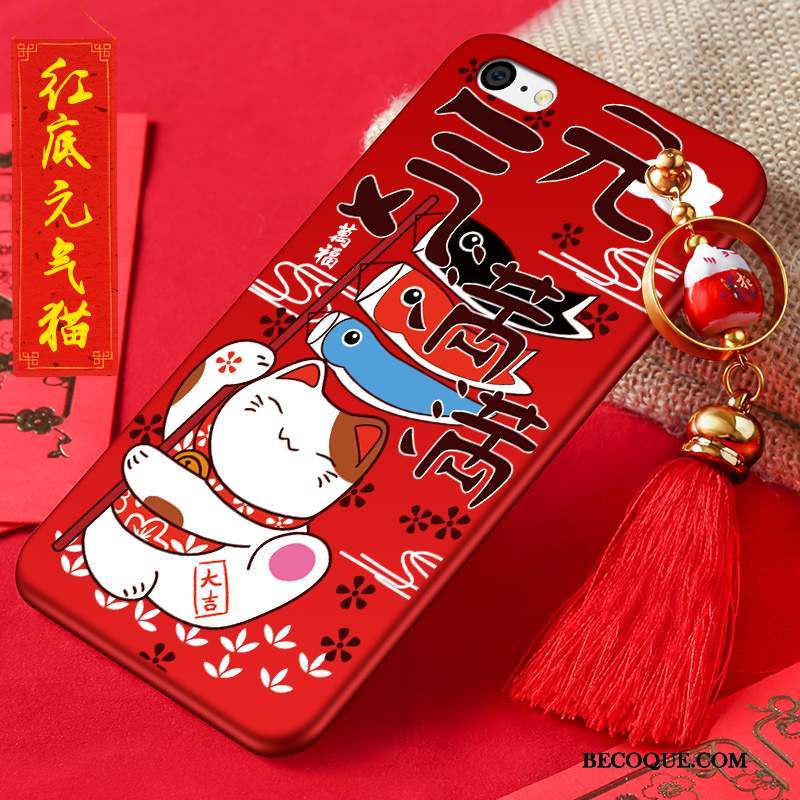 iPhone 5c Coque De Téléphone Protection Silicone Téléphone Portable Incassable Rouge