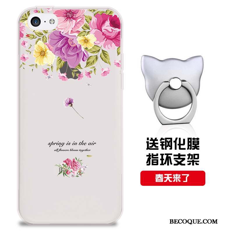 iPhone 5c Fluide Doux Protection Rouge Coque De Téléphone Incassable Personnalisé