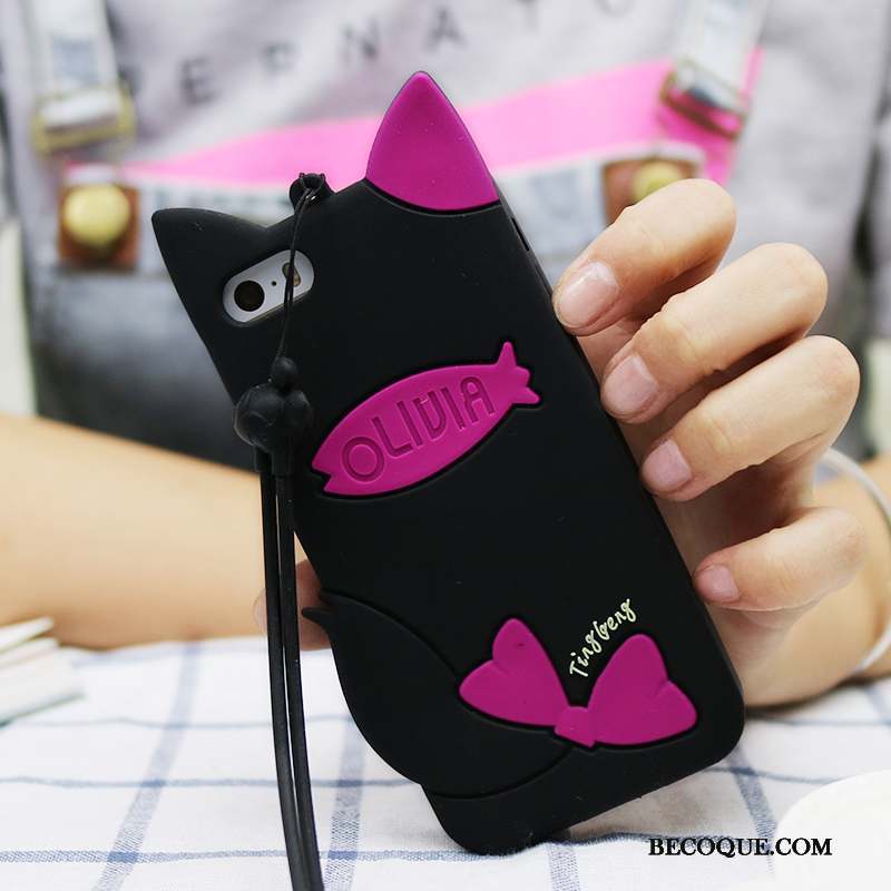 iPhone 5c Ornements Suspendus Incassable Dessin Animé Coque De Téléphone Silicone Fluide Doux