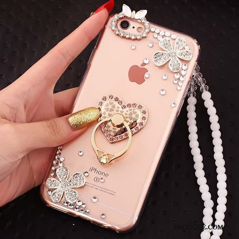 iPhone 5c Étui Coque De Téléphone Fluide Doux Protection Boucle Rose