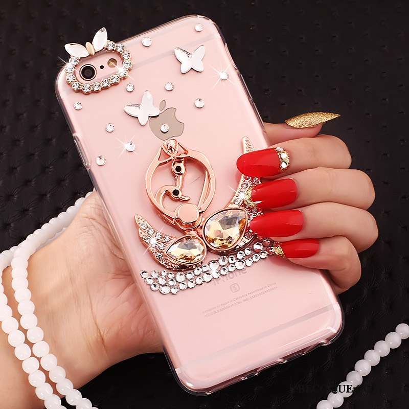 iPhone 5c Étui Coque De Téléphone Fluide Doux Protection Boucle Rose