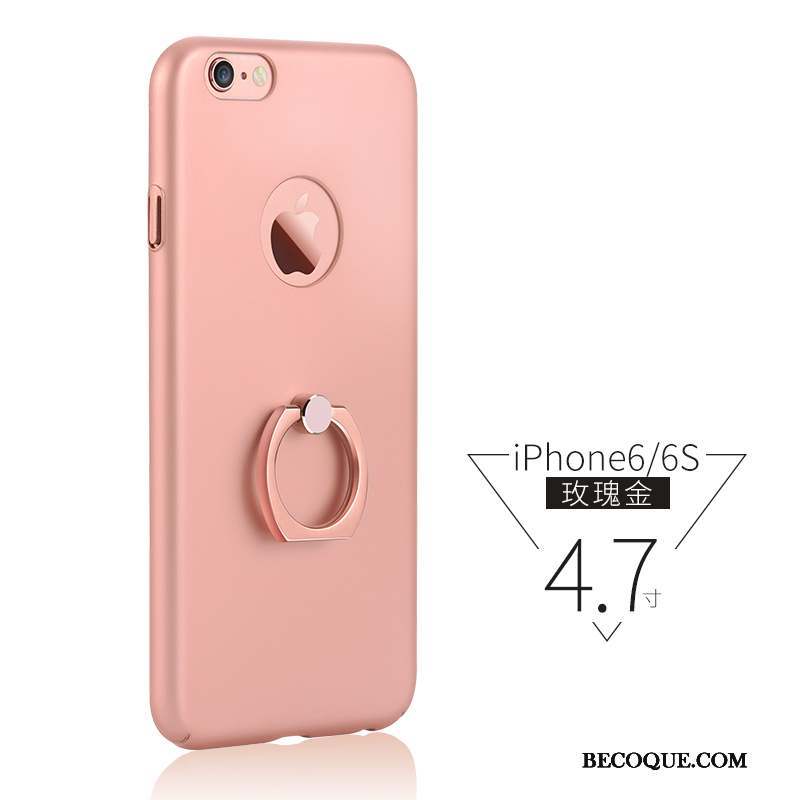 iPhone 6/6s Anneau Support Coque De Téléphone Difficile Tout Compris Délavé En Daim