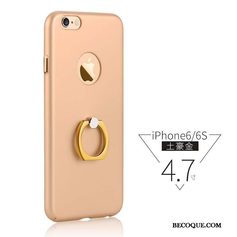 iPhone 6/6s Anneau Support Coque De Téléphone Difficile Tout Compris Délavé En Daim