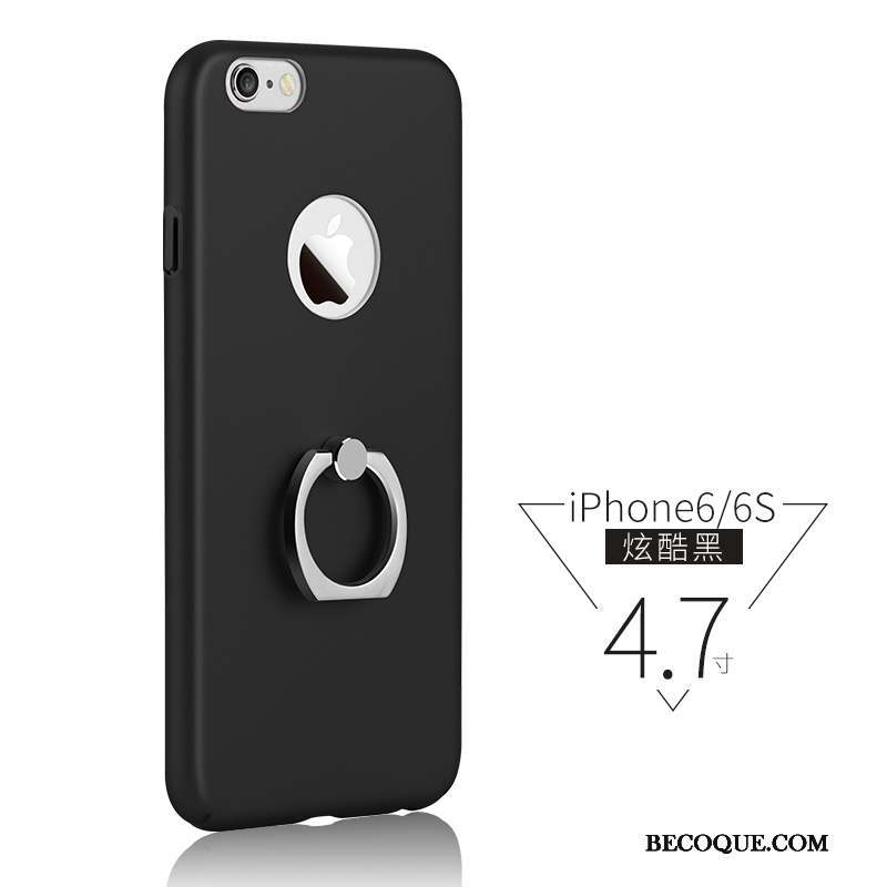 iPhone 6/6s Anneau Support Coque De Téléphone Difficile Tout Compris Délavé En Daim