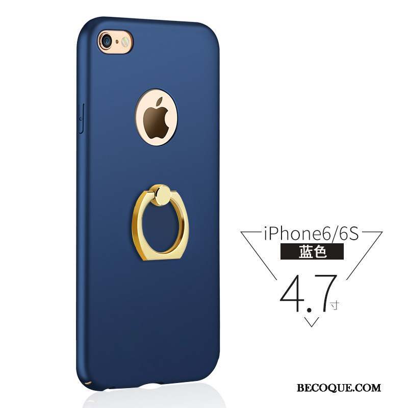 iPhone 6/6s Anneau Support Coque De Téléphone Difficile Tout Compris Délavé En Daim