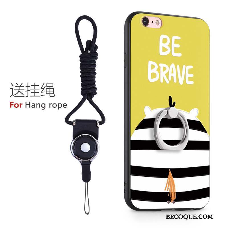 iPhone 6/6s Anneau Tout Compris Coque De Téléphone Difficile Ornements Suspendus Incassable