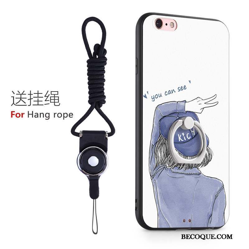 iPhone 6/6s Anneau Tout Compris Coque De Téléphone Difficile Ornements Suspendus Incassable