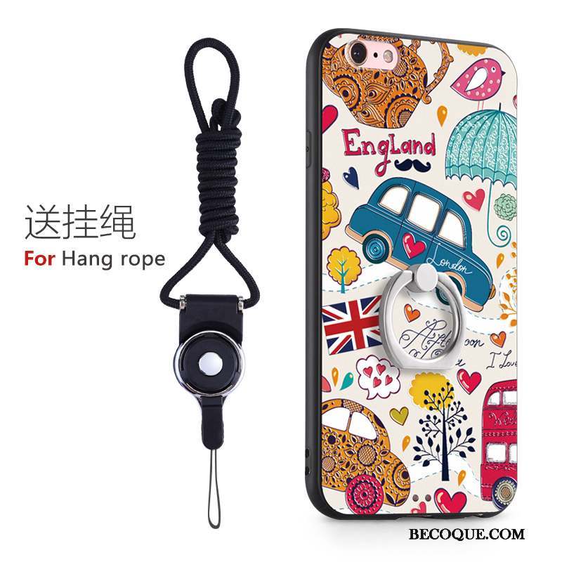 iPhone 6/6s Anneau Tout Compris Coque De Téléphone Difficile Ornements Suspendus Incassable