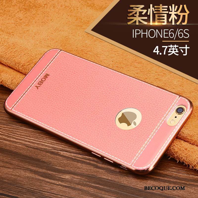 iPhone 6/6s Border Fluide Doux Étui Protection Coque Silicone