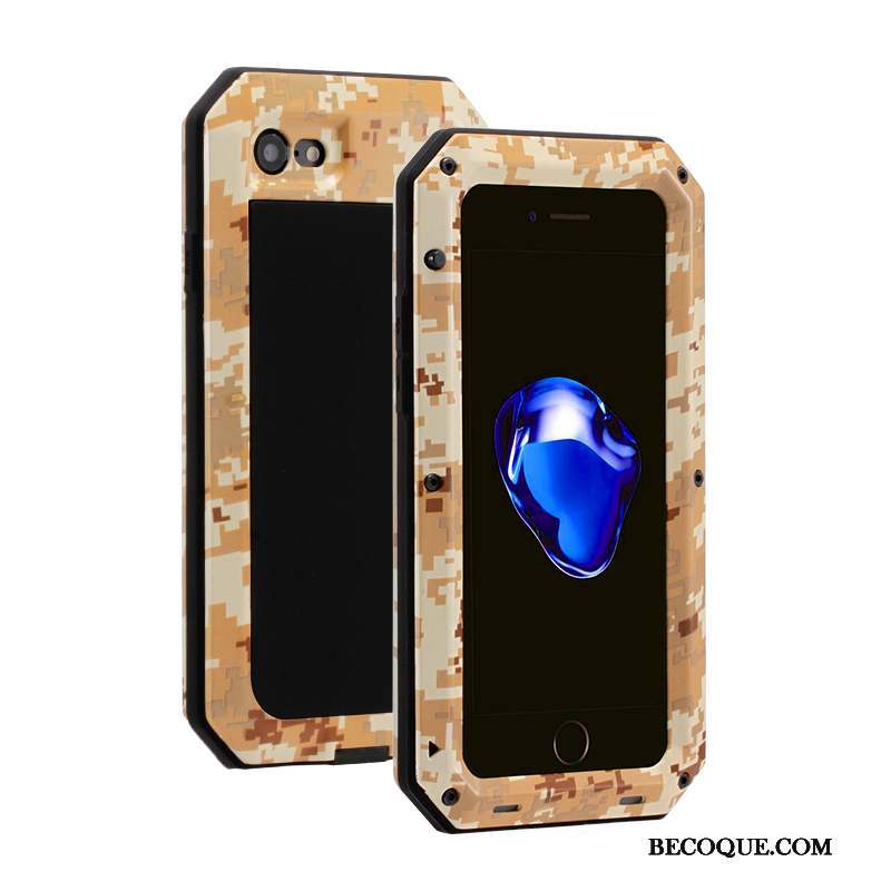 iPhone 6/6s Camouflage Coque De Téléphone Tout Compris Étui Incassable Silicone