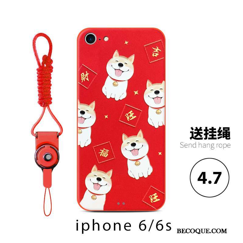 iPhone 6/6s Coque De Téléphone De Fête Tout Compris Rouge Amoureux Nouveau