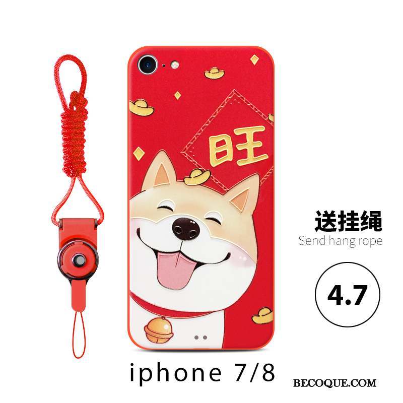 iPhone 6/6s Coque De Téléphone De Fête Tout Compris Rouge Amoureux Nouveau