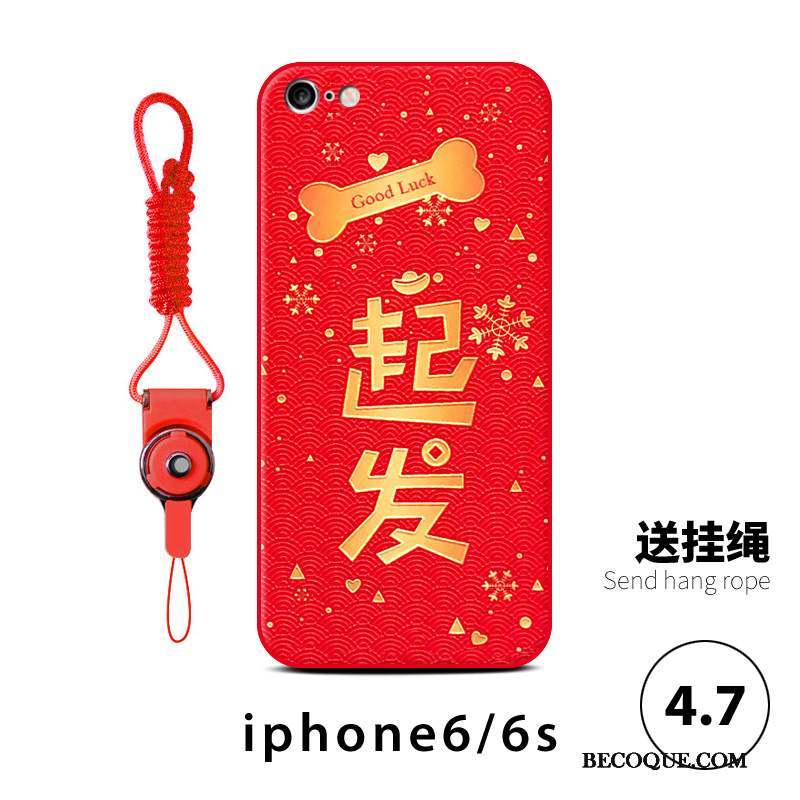 iPhone 6/6s Coque De Téléphone De Fête Tout Compris Rouge Amoureux Nouveau