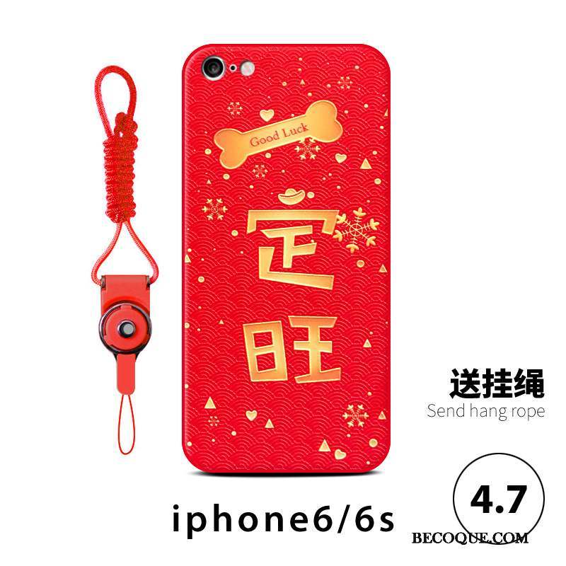 iPhone 6/6s Coque De Téléphone De Fête Tout Compris Rouge Amoureux Nouveau