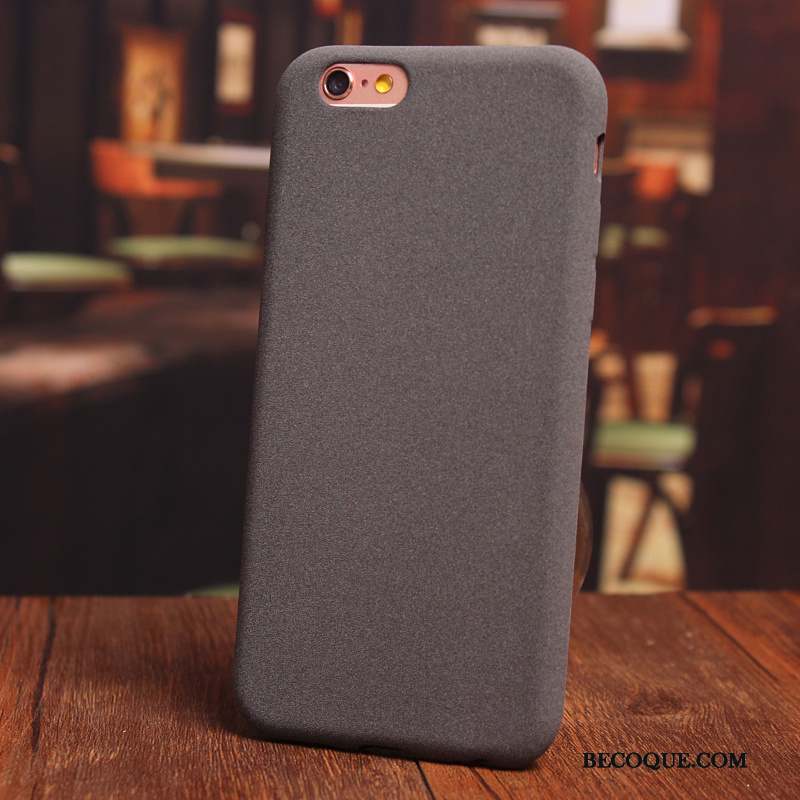 iPhone 6/6s Coque De Téléphone Incassable Personnalité Étui Silicone Gris