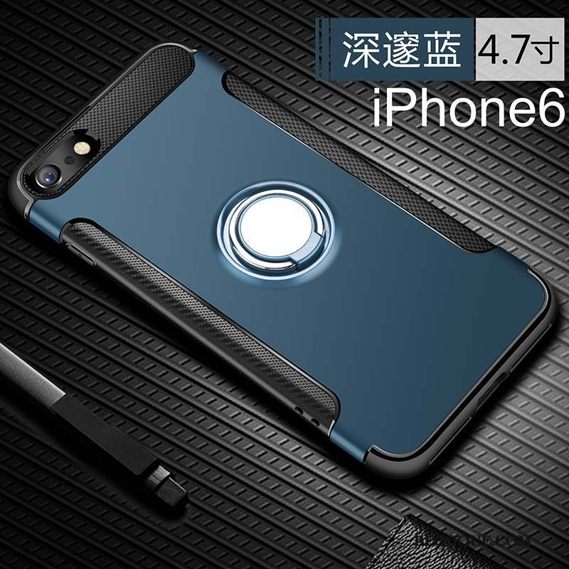 iPhone 6/6s Coque De Téléphone Marque De Tendance Incassable Étui Foncé Gris