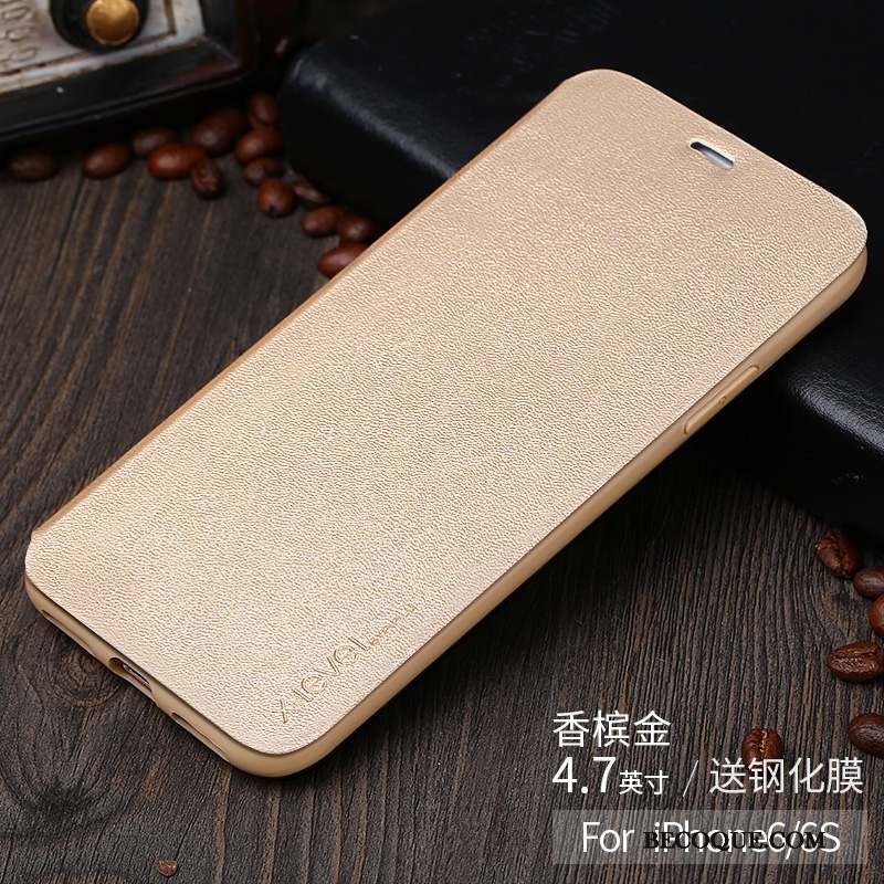 iPhone 6/6s Coque Incassable Tout Compris Étui Étui En Cuir Carte Protection