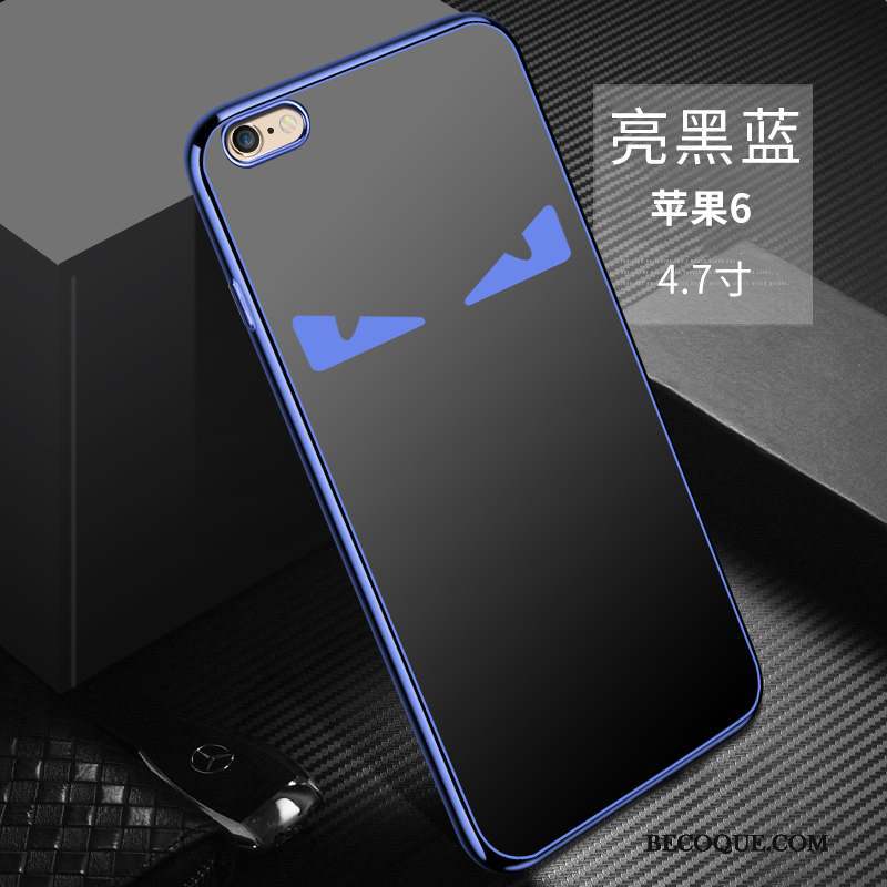 iPhone 6/6s Coque Nouveau Très Mince Tendance Incassable Créatif Bleu