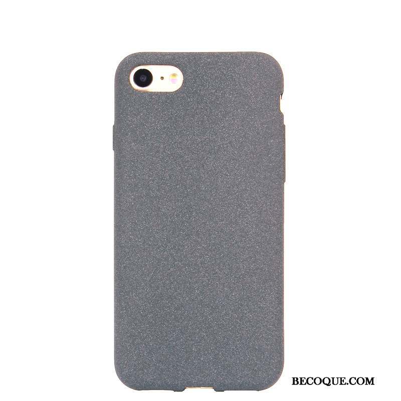 iPhone 6/6s Coque Silicone Couleur Unie Incassable Simple Fluide Doux Rouge