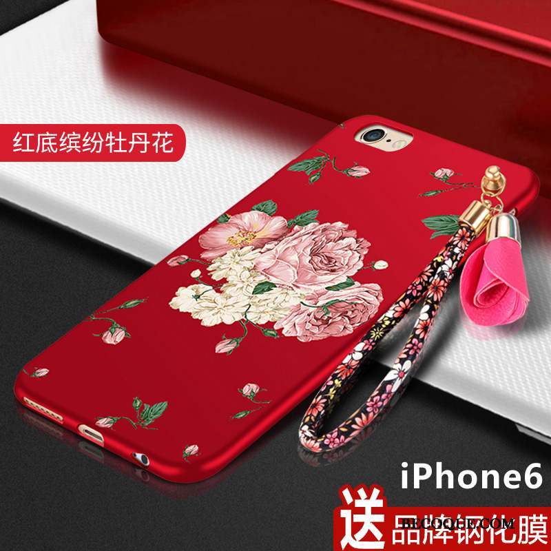 iPhone 6/6s Coque Tout Compris Nouveau Étui Charmant Rouge Incassable