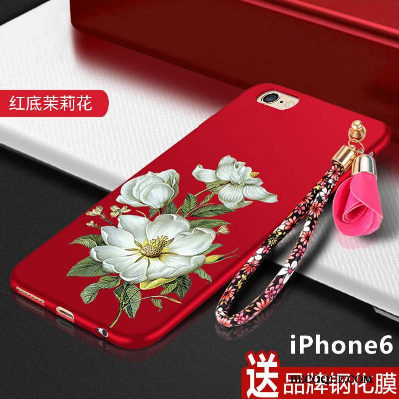 iPhone 6/6s Coque Tout Compris Nouveau Étui Charmant Rouge Incassable