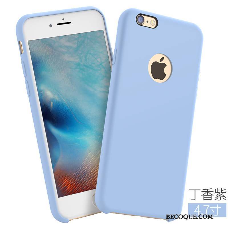 iPhone 6/6s Incassable Coque De Téléphone Délavé En Daim Jaune Silicone Modèle