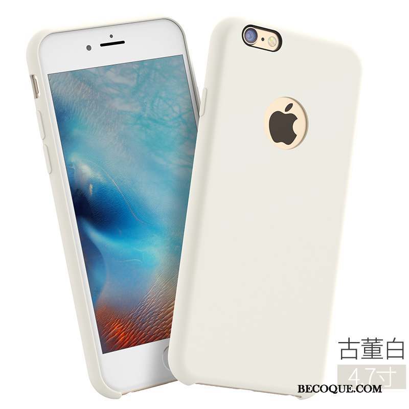 iPhone 6/6s Incassable Coque De Téléphone Délavé En Daim Jaune Silicone Modèle
