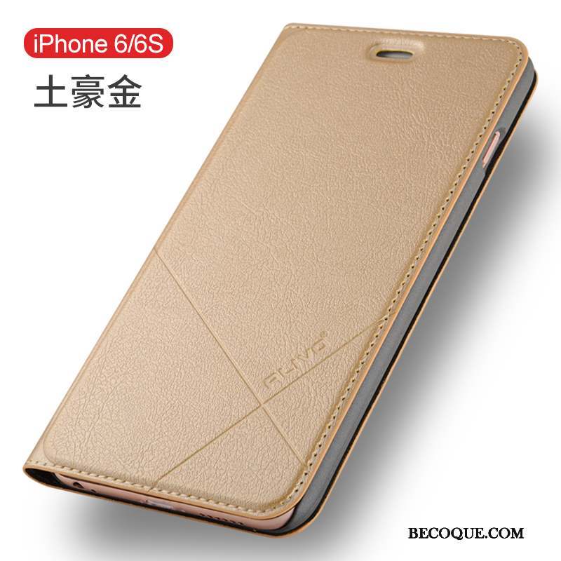 iPhone 6/6s Incassable Coque De Téléphone Étui Clamshell Étui En Cuir Difficile