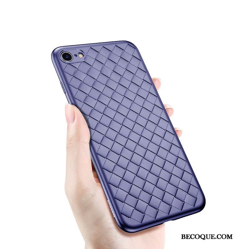 iPhone 6/6s Incassable Silicone Coque De Téléphone Bleu Étui Fluide Doux