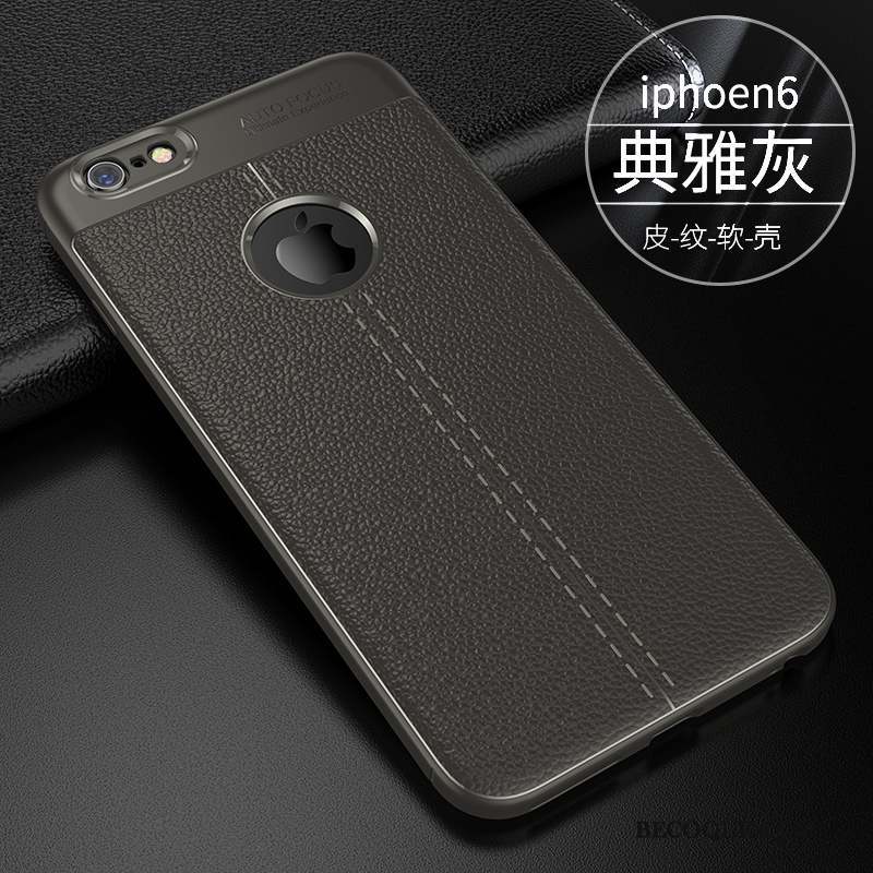 iPhone 6/6s Noir Tendance Nouveau Coque De Téléphone Incassable Étui