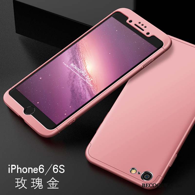 iPhone 6/6s Nouveau Incassable Délavé En Daim Coque De Téléphone Tout Compris Étui